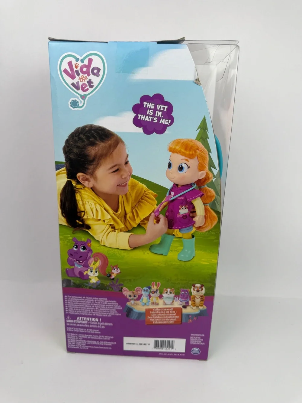 Vida The Vet 13-Inch Tall Toy Doll with Rooted Red Hair & Doctor Kit Accessories
